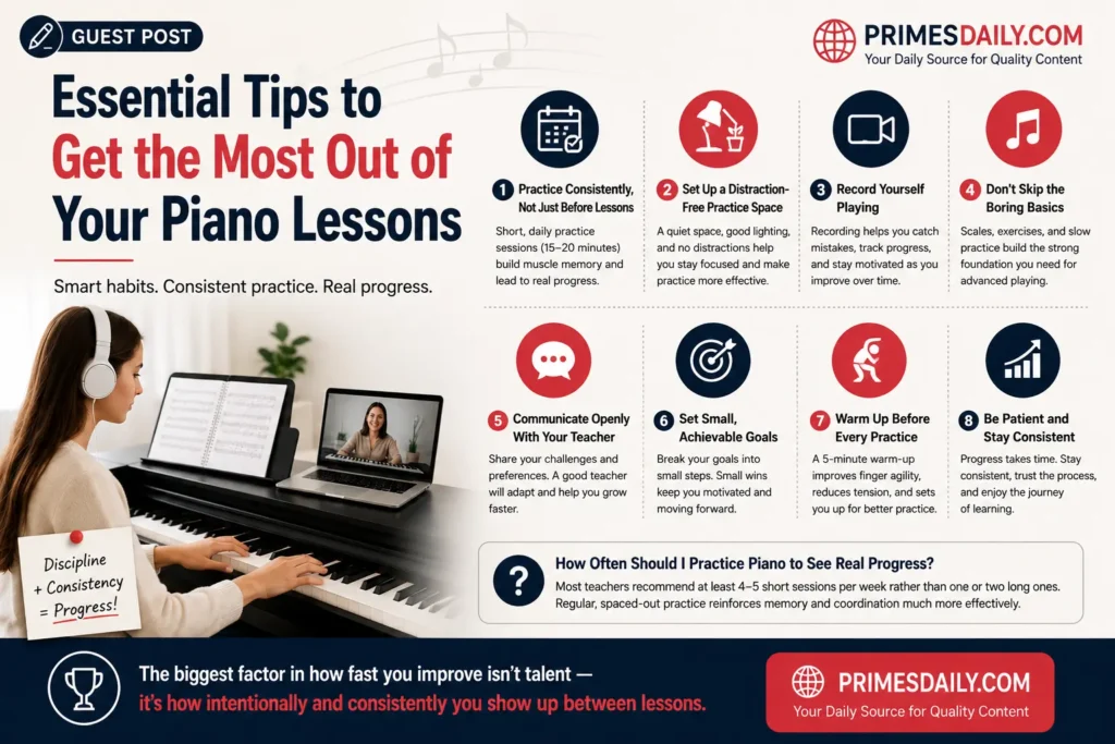 Essential Tips to Get the Most Out of Your Piano Lessons Essential Tips to Get the Most Out of Your Piano Lessons