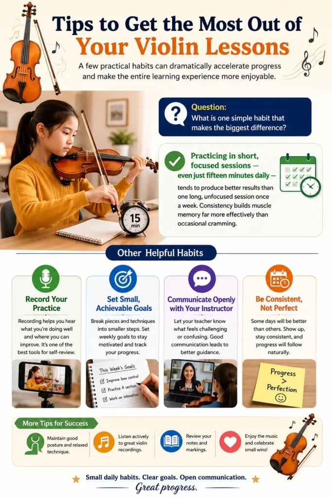 Tips to Get the Most Out of Your Violin Lessons Tips to Get the Most Out of Your Violin Lessons