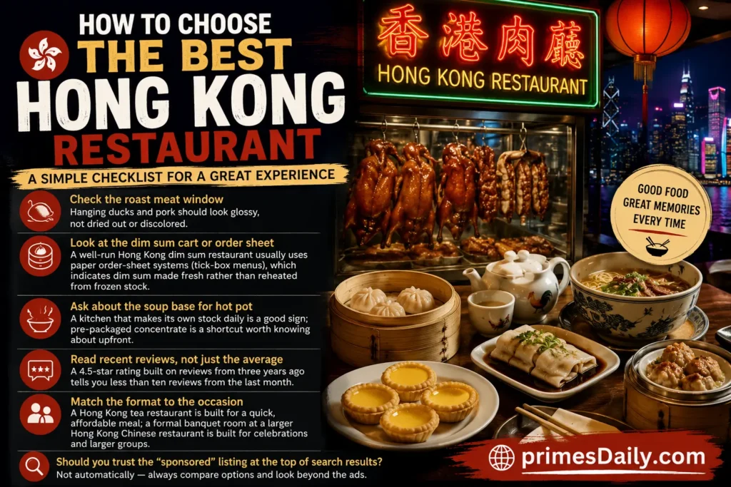 How to Choose the Best Hong Kong Restaurant