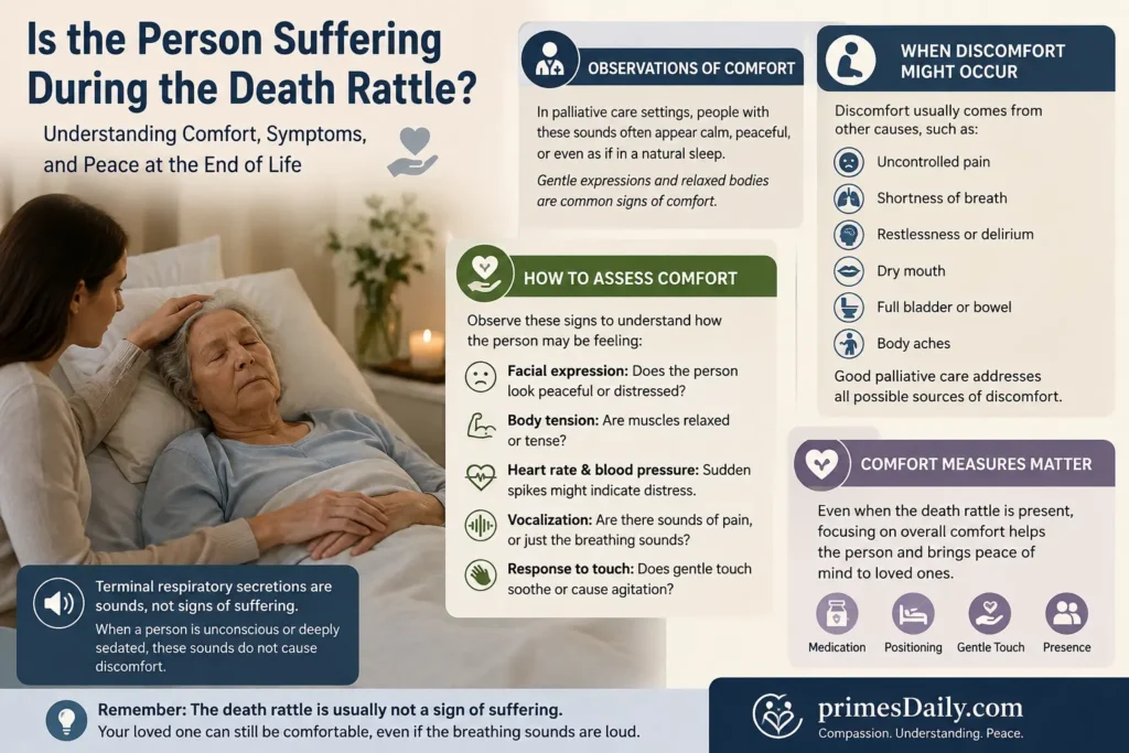 Is the Person Suffering During the Death Rattle Is the Person Suffering During the Death Rattle?