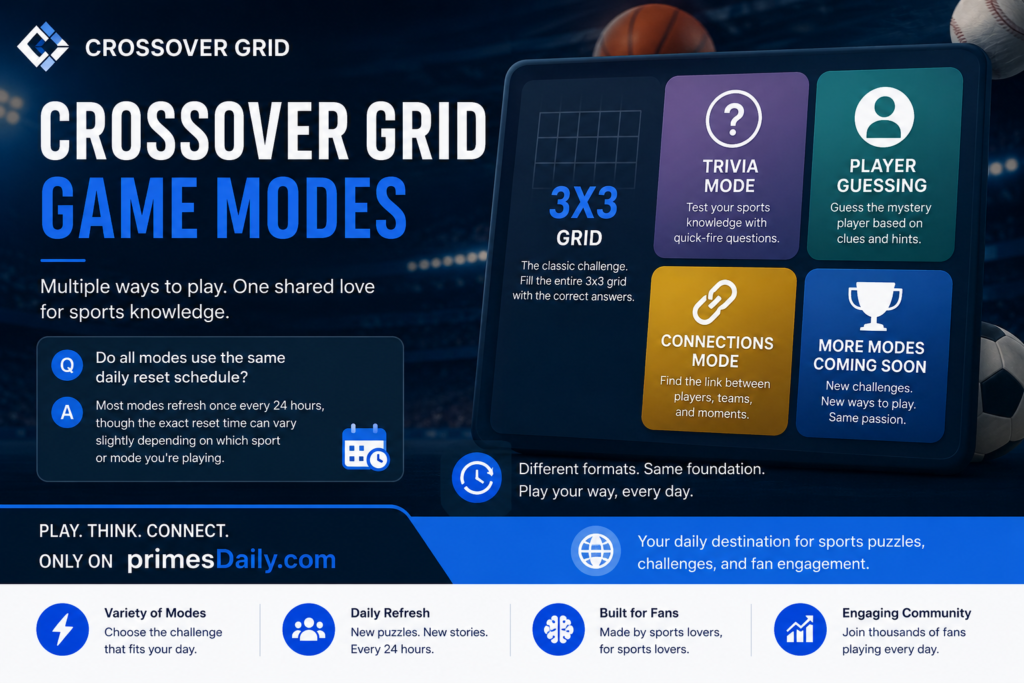 Crossover Grid Game Modes Crossover Grid Game Modes