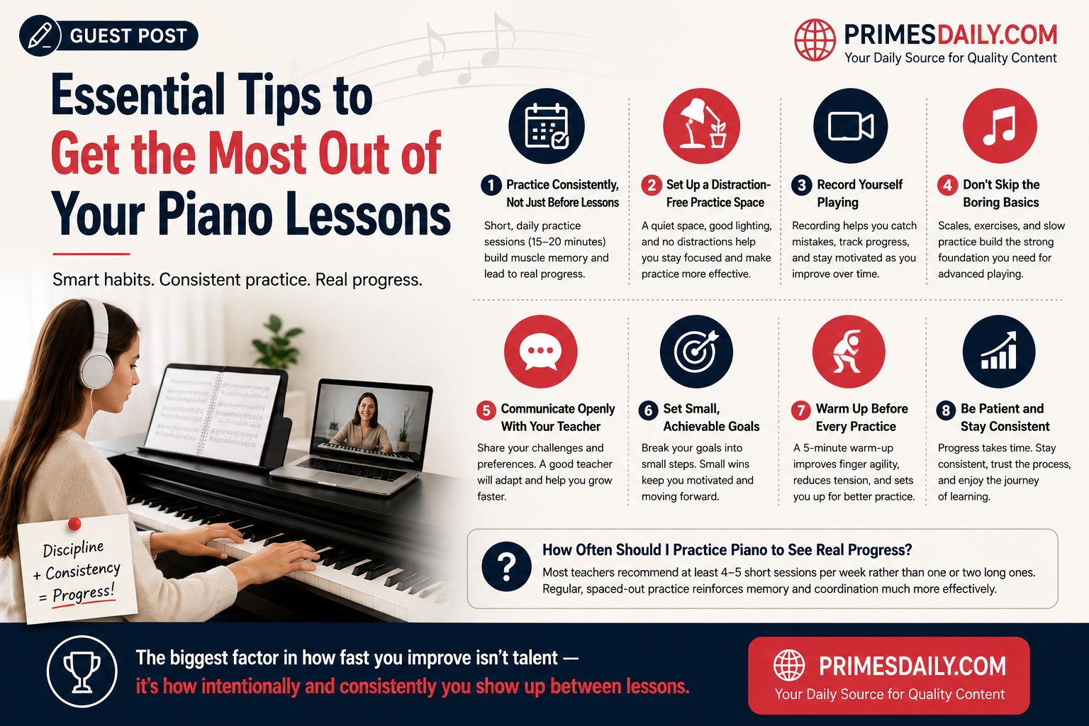 Essential Tips to Get the Most Out of Your Piano Lessons 1 Essential Tips to Get the Most Out of Your Piano Lessons 1