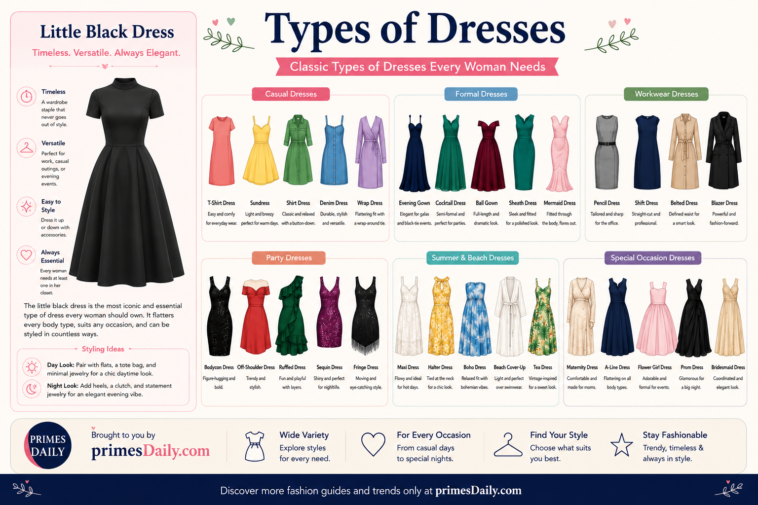 Little Black Dress Classic Types of Dresses Every Woman Needs 1 Little Black Dress Classic Types of Dresses Every Woman Needs 1