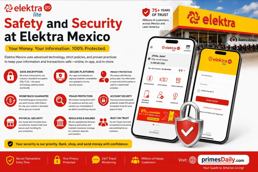 Safety and Security at Elektra Mexico