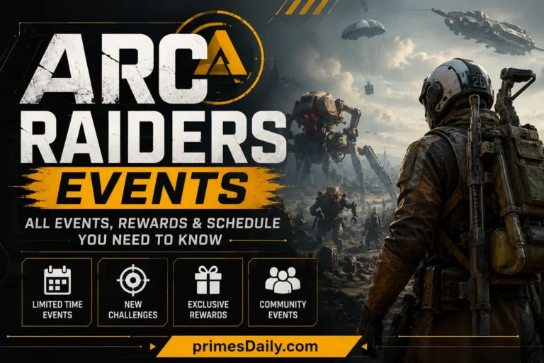 ARC Raiders Events
