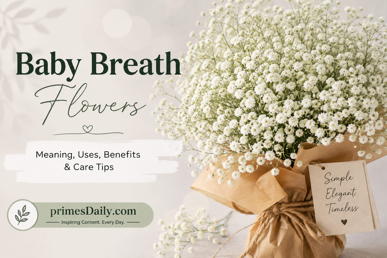 Baby Breath Flowers Baby Breath Flowers