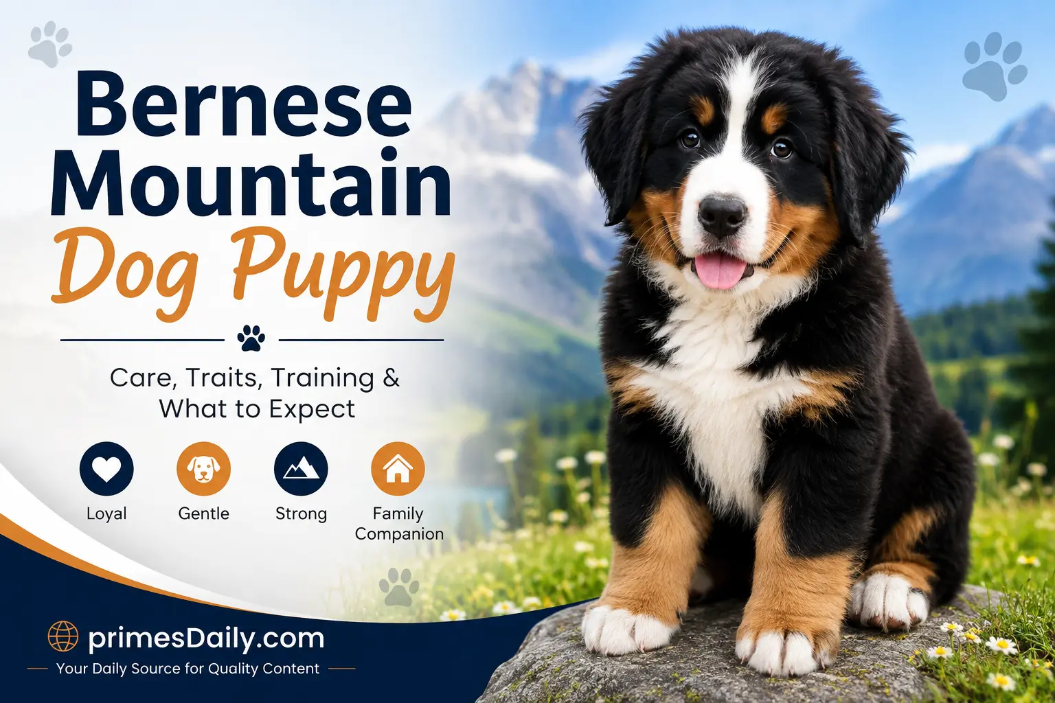 Bernese Mountain Dog Puppy Bernese Mountain Dog Puppy