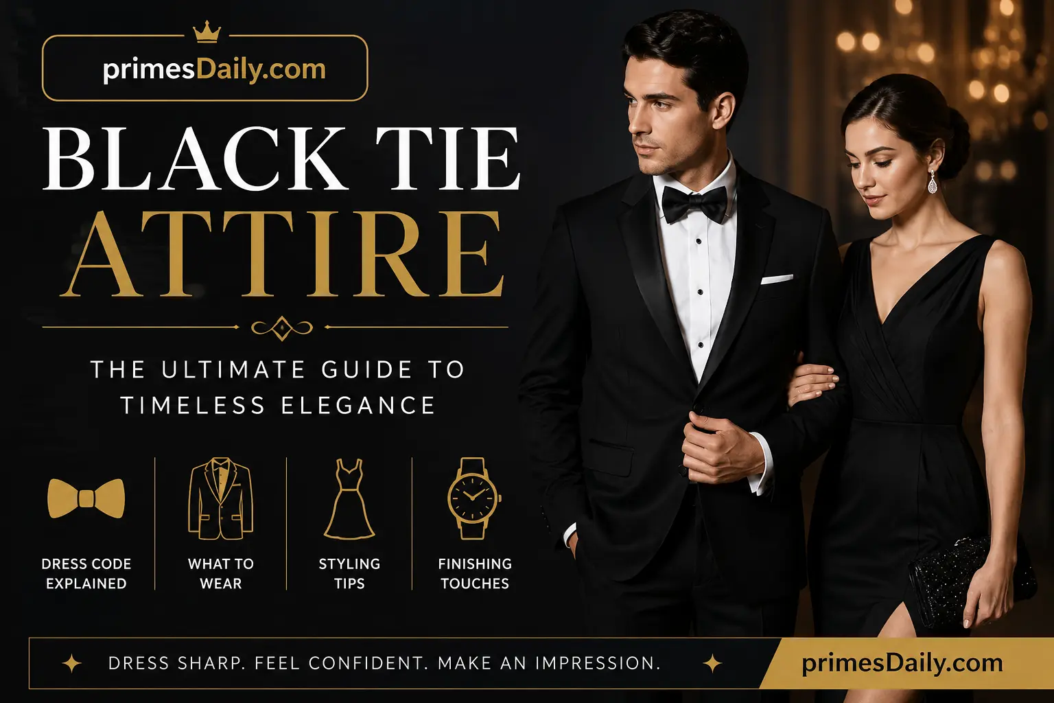 Black Tie Attire Black Tie Attire