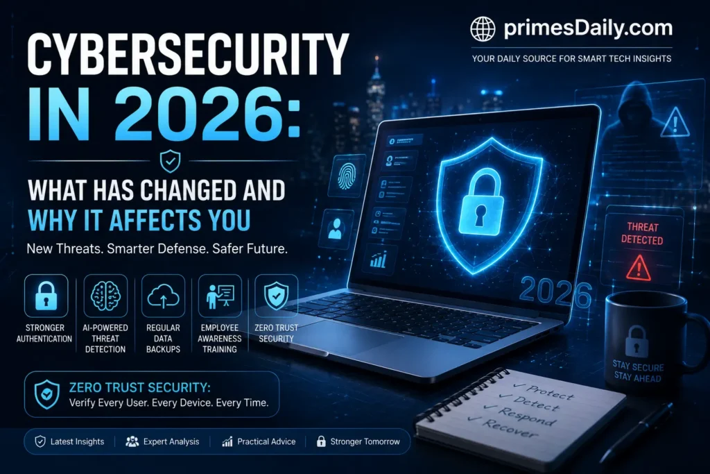 Cybersecurity in 2026 What Has Changed and Why It Affects You Cybersecurity in 2026 What Has Changed and Why It Affects You