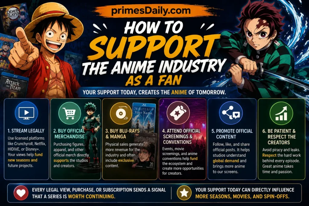 How to Support the Anime Industry as a Fan How to Support the Anime Industry as a Fan