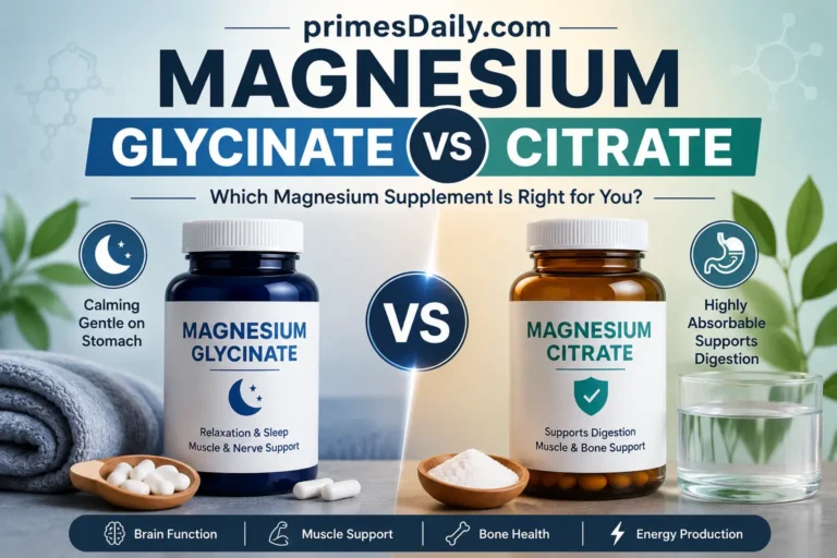 Magnesium Glycinate vs Citrate