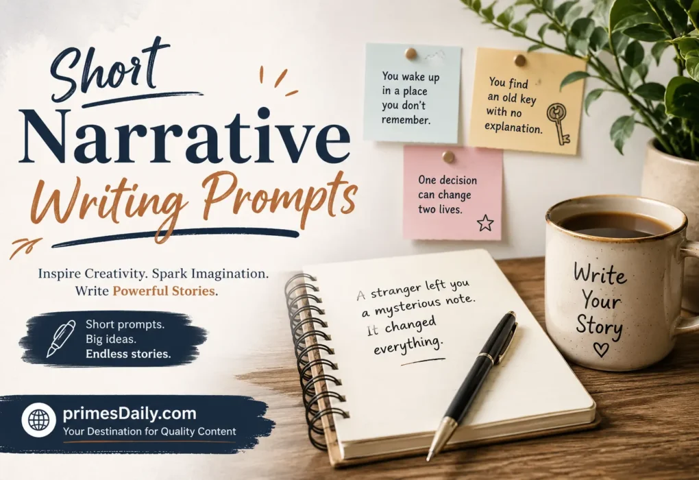 Short Narrative Writing Prompts