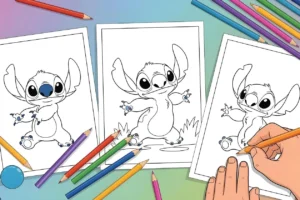 Stitch Coloring Pages 60+ Free Printable Designs for Kids