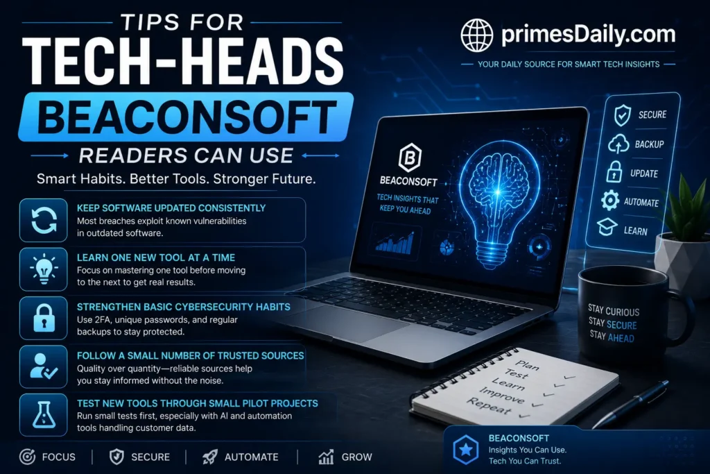 Tips for Tech Heads Beaconsoft Readers Can Use Tips for Tech Heads Beaconsoft Readers Can Use
