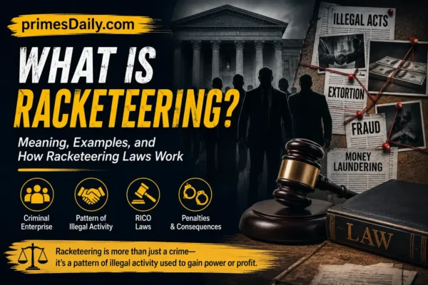 What is Racketeering? Meaning, RICO Act & Real Examples (2026)